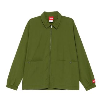 The North Face Red Box Nylon Shirt met Lange Mouwen - Heren - Outdoorjassen - Groen - XS - Nylon - Fitness