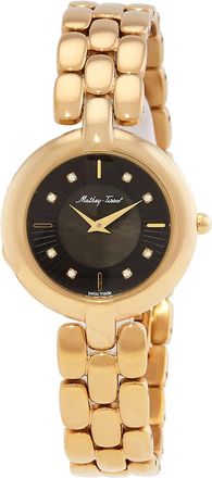 Mathey-Tissot Farah Quartz Black Dial Ladies Watch D956PYN