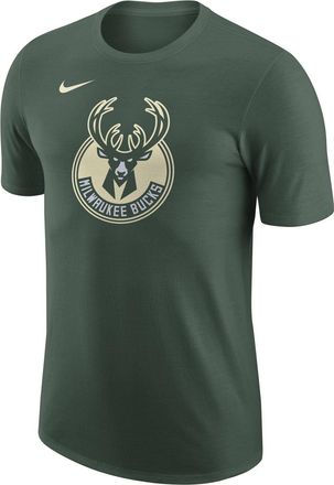 Nike Heren Milwaukee Bucks Korte Mouwen T-Shirt (Fir)