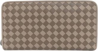 Bottega Veneta Pre-owned Portemonnee / Munthouder - Dames - Vintage Accessoires - Bruin - ONE Size - Leer - Vintage