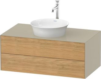 Duravit Tulip Blanco, Mueble De Ba&ntilde;o De Pared, Ancho 1000 X Fondo - Duravit