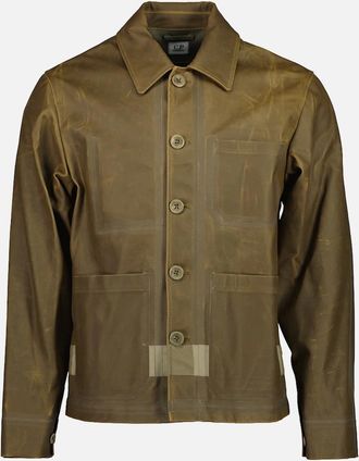 C.P. Company Mens TOOB Cotton Jacket - Tan - Size: 40/Regular
