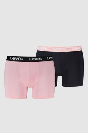 Levi's Repeat Logo Boxer Brief 2 pack - Hombre - XL - Multicolor / Pink/Black
