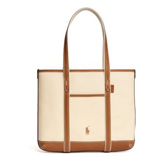 Polo Ralph Lauren Tote Bags, female, Beige, Size: ONE SIZE Tote Bag