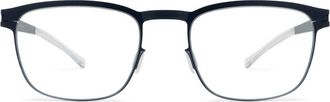 Mykita THEODORE rectangle-frame glasses - Blue