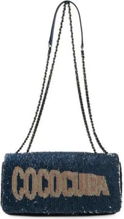 Chanel Pre-owned Leather chanel-bags - Dames - Vintage Schoudertas - Blauw - ONE Size - Leer - Vintage