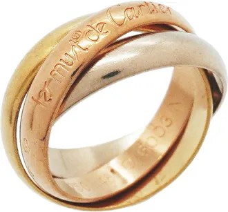 Cartier Yellow Gold (18K) Pink Gold (18K) White Gold (18K) Band Ring (Pre-Owned)