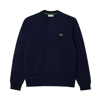Lacoste Heren, Sweatshirts & Hoodies, Blauw, Maat: 2XL Katoen