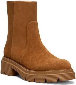 Stuart Weitzman Hudson Lite Zip Bootie in Doe at Nordstrom Rack, Size 5