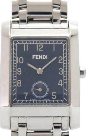 Fendi Pre-owned Vintage Polshorloge - Dames - Vintage Horloges - Blauw - ONE Size - Vintage