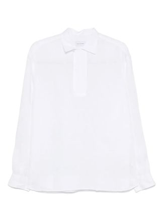 Tagliatore Katoenen overhemd - Wit