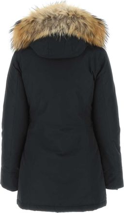 Woolrich Womens Arctic Parka Black Cotton Polyamide Down Jackets