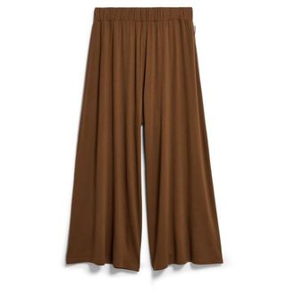 Armedangels Cropped Jersey Pant Freizeithose f&uuml;r Damen | braun