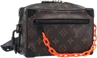Louis Vuitton Pre-owned Monogram Canvas Cross Body Bag - Dames - Vintage Schoudertas - Bruin - ONE Size - Vintage