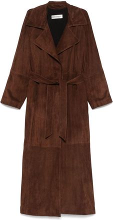 Nour Hammour Cappotto Althea - Marrone