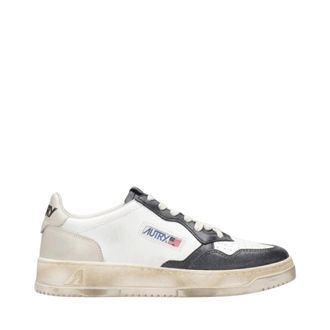 Autry Sneakers, male, Multicolor, 6 UK, Vintage Low Man Jeans