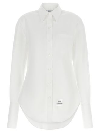 Thom Browne White Cotton Womens Blouse