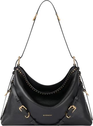 Givenchy Medium Voyou Bag - Dames - Schoudertassen - Zwart - ONE Size - Leer - Tassen