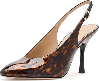 Stuart Weitzman Madison Slingback 85 Womens Shoes Classic : 10.5 M, Leather