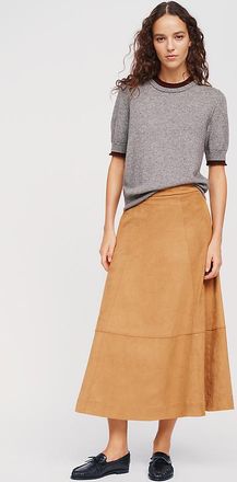 Favorite Daughter Aspen Faux Suede Midi Skirt