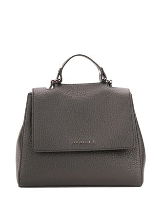 Orciani Sveva flap tote bag - women - Leather - One Size - Grey