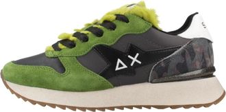 Sun 68 Stargirl Animal - Dames - Sneakers - Veelkleurig - 37 EU - Leer - Schoenen