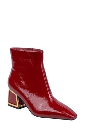 Ninety Union Brooke Block Heel Boot in Burgundy at Nordstrom Rack, Size 11