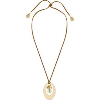 Ramy Brook Casie Pendant Necklace in Gold at Nordstrom