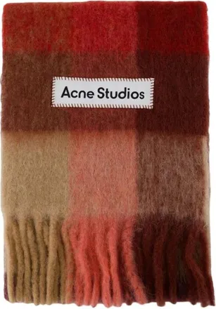 Acne Studios Sciarpa a quadri - - Accessories - unisex - Multicolore - ONE SIZE