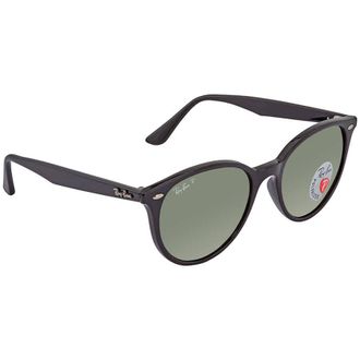 Ray-Ban Polarized Green Classic G-15 Round Sunglasses RB4305 601/9A 53