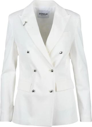 Dondup Double-breasted Jacket - White