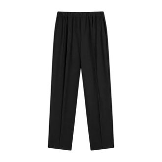 Semicouture Pantalones Rectos - Trousers - Mujer - Negro - XL