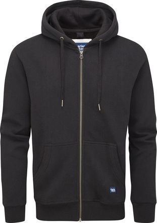Charles Wilson Mens Full Zip Midweight Hoody (XXL, Black (0822))