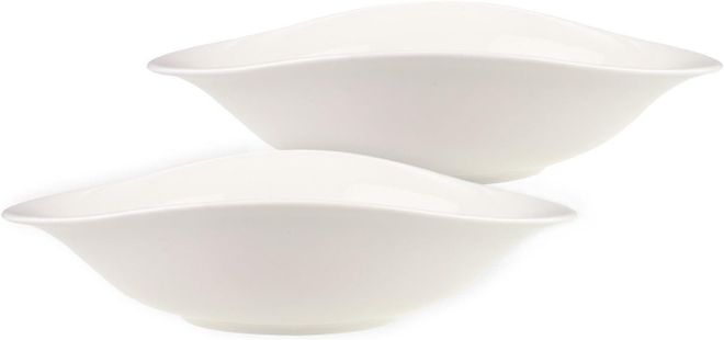 Villeroy & Boch Vapiano Pastaschalen Set 6-Teilig Weiß, Spülmaschinenfest, Mikrowellensicher, Pastateller, Pastaschüssel, Teller Tief, Für Spaghetti, Nudeln oder Sala ab 103,45 €