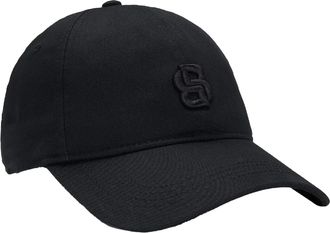 HUGO BOSS Dames Ari B Icon Monogram Baseballcap (Zwart)