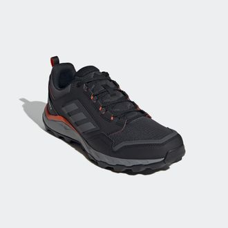 ADIDAS TERREX Trailrunningschuh ADIDAS TERREX TRACEROCKER 2.0 TRAILRUNNING, Herren, Gr. 41, grau (grau six, grau four, impact orange), Synthetik, Textil, Schuhe Tra