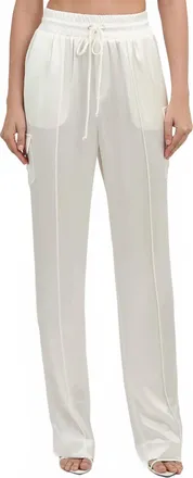 Cinq &agrave; Sept Sarie Full Length Pant In White