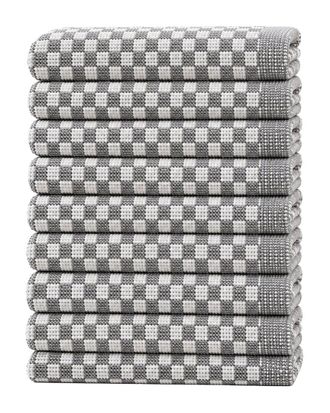 Ellen Tracy 9Pk Cotton Kitchen Towels