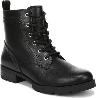 Life Stride Lena Combat Boot in Black at Nordstrom, Size 8.5