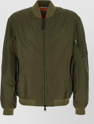 Balenciaga nylon oversized bomber jacket