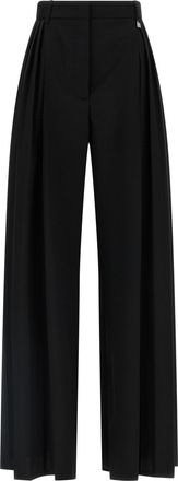 Giuseppe Di Morabito Black Virgin Wool Dress Womens Pants