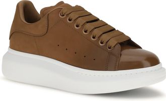Alexander McQueen Mens Oversized Sneakers Lea Brown