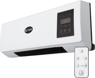 GreenIce Calefactor Ptc + Ventilador 1500w Control Remoto Blanco