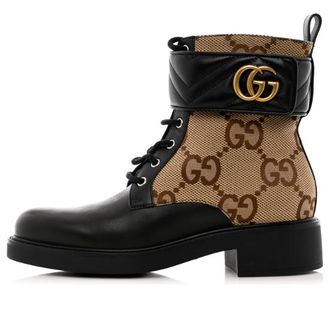 Gucci (WMNS) Gucci Ankle Boot Double G - Beige 678984-17K40-1284
