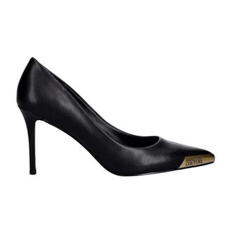 Versace Jeans Couture D&eacute;collet&eacute; in Pelle - - Shoes - Donna - Nero - 39 EU