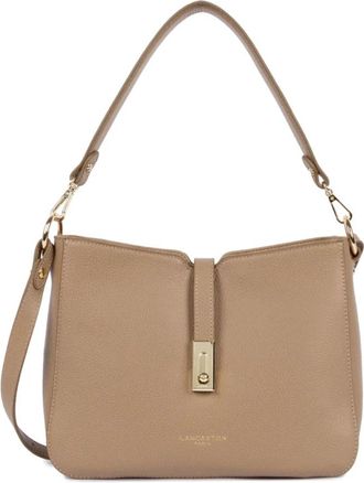 Lancaster Grand sac besace Milano Horizon - Dames - Schoudertassen - Beige - ONE Size - Leer - Tassen