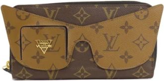 Louis Vuitton Pre-owned Wallets, female, Brown, Size: ONE SIZE Pre-owned Canvas wallets