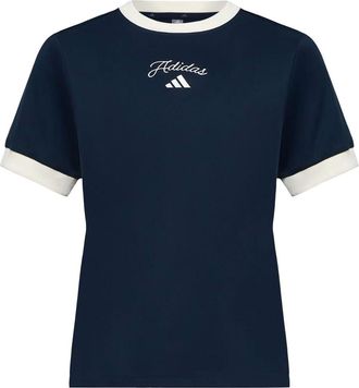 adidas (WMNS) adidas Short-Sleeve T-Shirt Asia Sizing Aurora Ink KZ1581