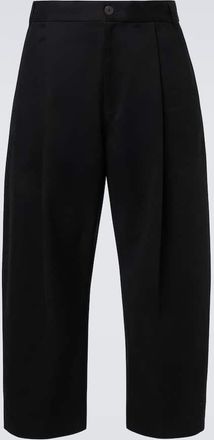 STUDIO NICHOLSON Sorte cotton twill barrel-leg pants