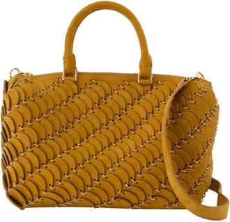 Paco Rabanne Purse - Rabanne - Leather - Brown - female - Rabanne - Handbags - Brown - ONE SIZE - Bags